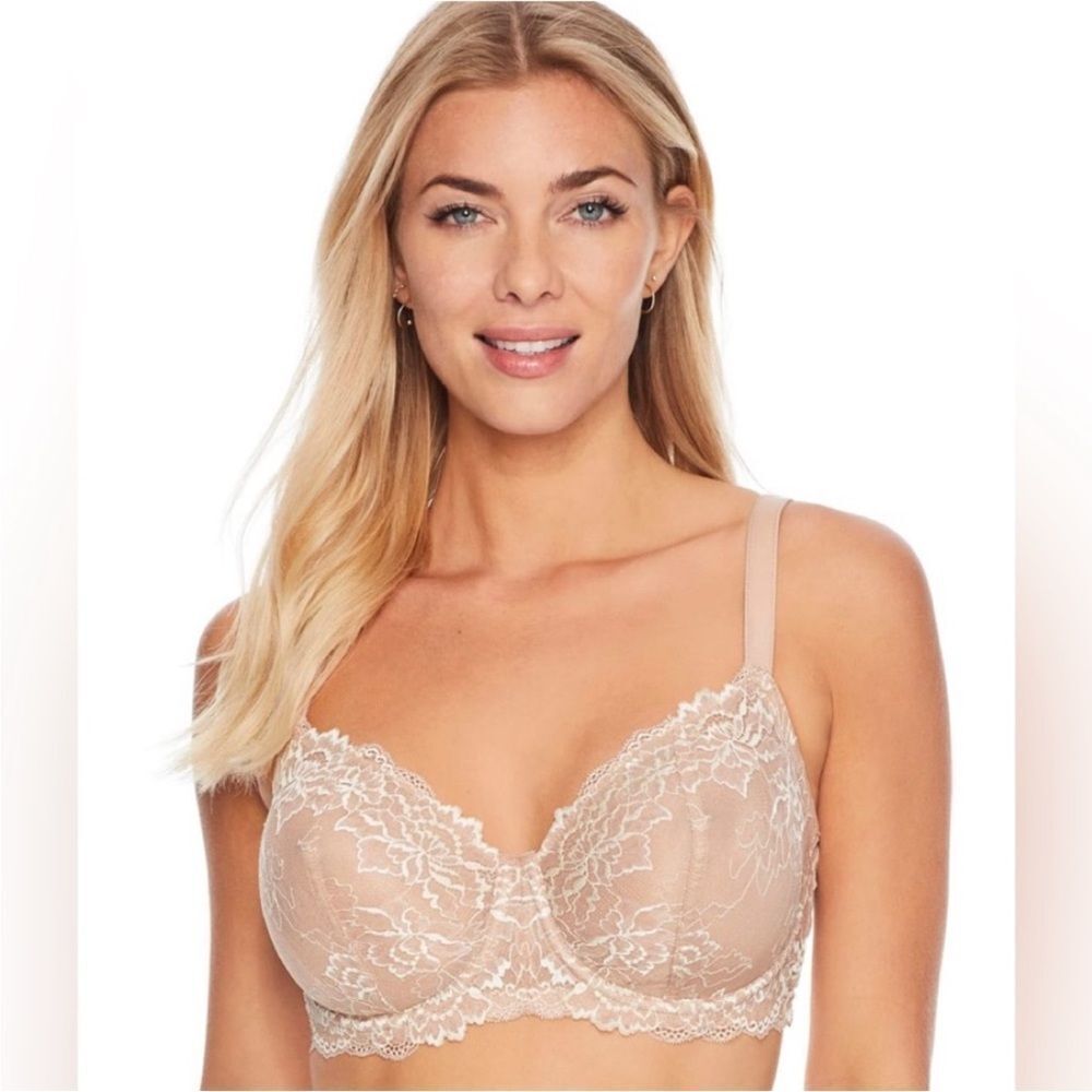 CAMIO MIO Unlined Lace Underwire Bra 36DD